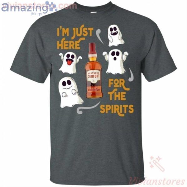 I'm Just Here For The Spirits Southern Comfort Halloween T-Shirt Product Photo 2