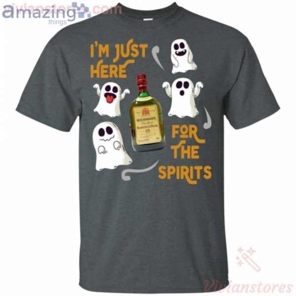 I'm Just Here For The Spirits Whisky Halloween T-Shirt Product Photo 2