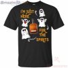 I’m Just Here For The Spirits Woodford Reserve Halloween T-Shirt