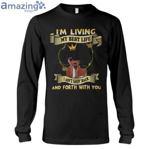 Im Living My Best Life Ladies T-Shirt Product Photo 6