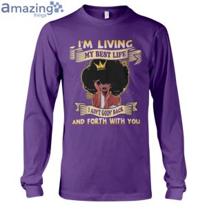 Im Living My Best Life Ladies T-Shirt Product Photo 7