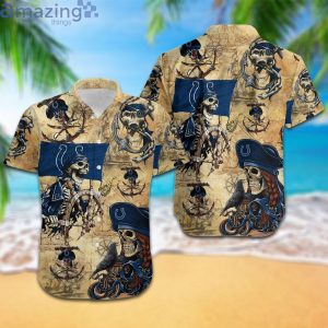 Indianapolis Colts Pirates Fans Pirates Skull Hawaiian Shirtproduct photo 1