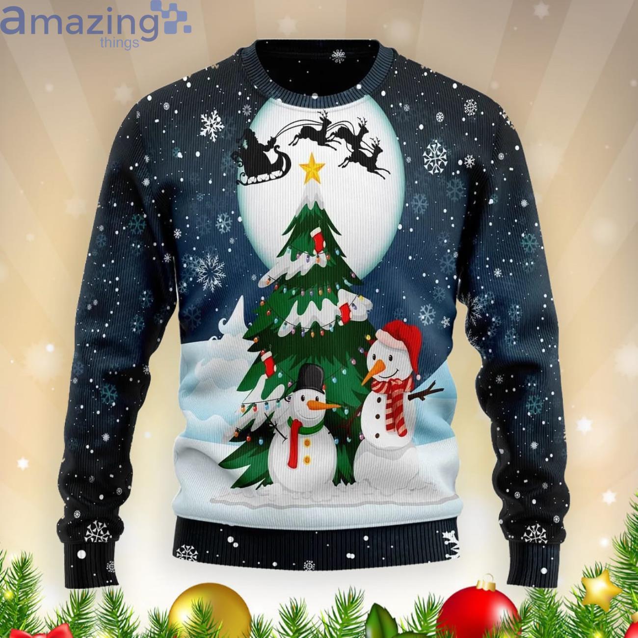 Is Coming Snowman Christmas Gift Ugly Christmas Sweater Product Photo 1 Is Coming Snowman Christmas Gift Ugly Christmas Sweater Product Photo 1