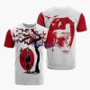 Itachi Akatsuki Anime Merch Printed 3D T-Shirt Ninja Under The Sun