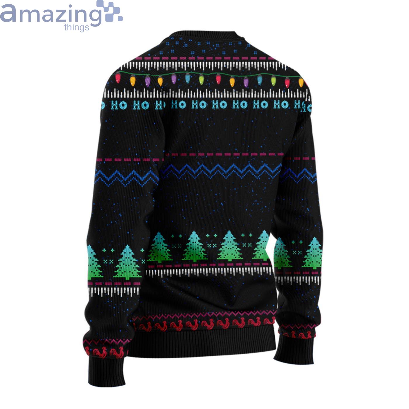 It's A Scream Chicken Christmas Ugly Sweater image Its A Scream Chicken Christmas Ugly Sweater Product Photo 2