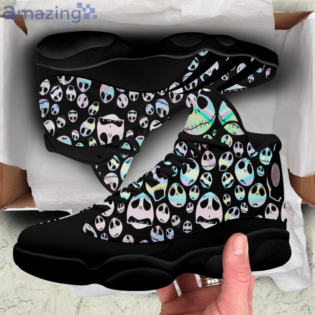 Jack Skellington Face All Over Printed Air Jordan 13 Shoes Product Photo 1