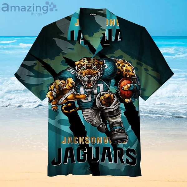 Jacksonville Jaguar Wild Fans Gift Logo Sport Lover Hawaiian Shirt Product Photo 1