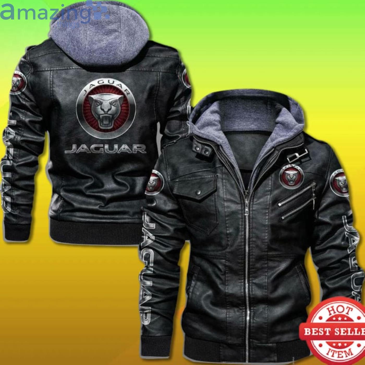 Jaguar Cars 2D Trending Leather Jacket Product Photo 1