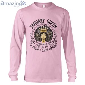 January Black Queen My Heart On My Sleeve Ladies T Shirt image January Black Queen My Heart On My Sleeve Ladies T-Shirt Product Photo 8
