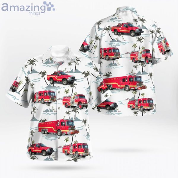 Jarrettsville Harford County Maryland Jarrettsville Volunteer Fire Company Hawaiian Shirt Product Photo 1