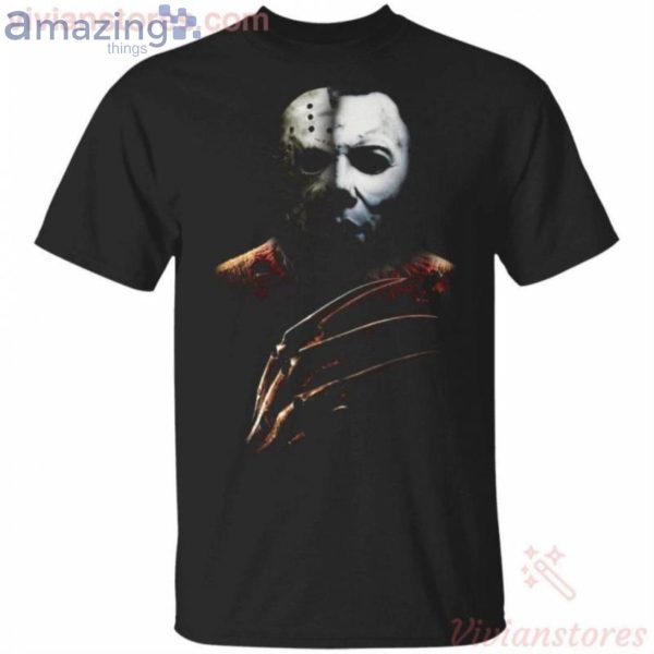 Jason Voorhees Michael Myers Freddy Krueger Killers Halloween T-Shirt Product Photo 1