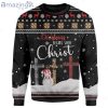 Jesus Christmas Christmas Begins With Christ Ugly Sweater