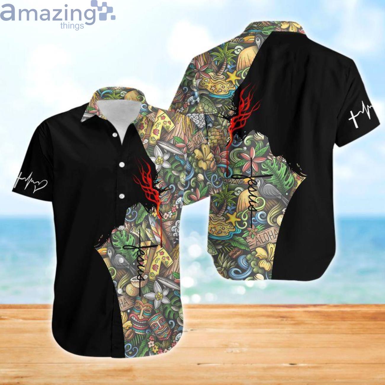 Jesus Funny Hawaiian Shirt For Men And Women image Jesus Funny Hawaiian Shirt For Men And Womenproduct photo 1