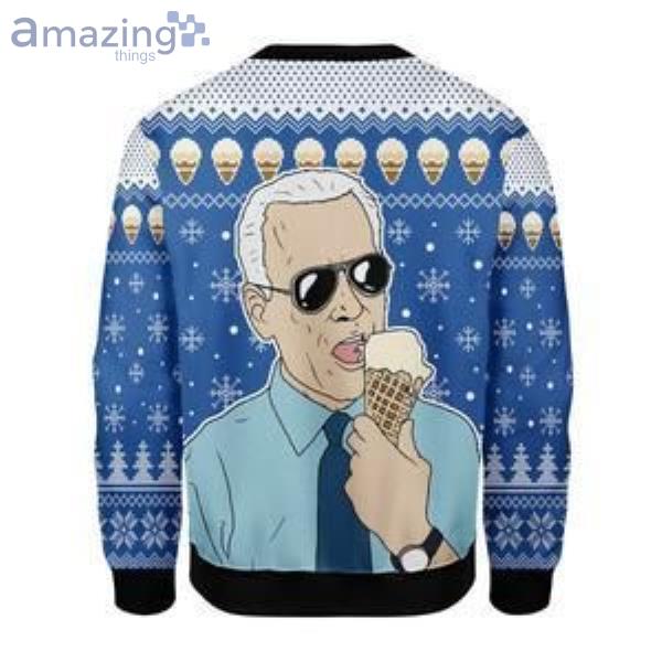 Joe Loves Ice Cream Ugly Christmas Sweater image Joe Loves Ice Cream Ugly Christmas Sweater Product Photo 1 Product photo 1