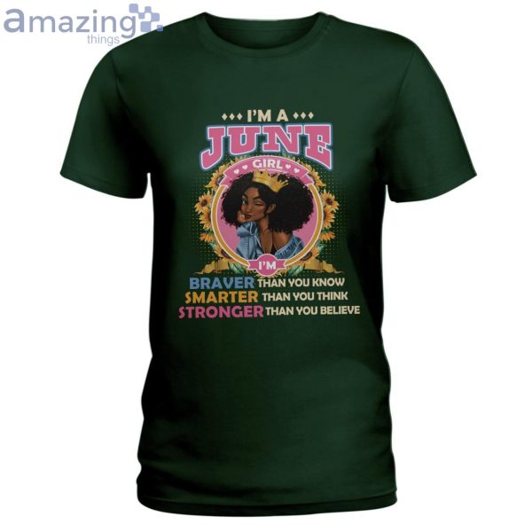 June Girl Braver Than You Know Ladies T-Shirt Product Photo 4