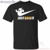 Just Boo It Funny Ghost Swoosh Halloween T-Shirt