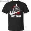 Just Do It Jason Voorhees Swoosh Halloween T-Shirt