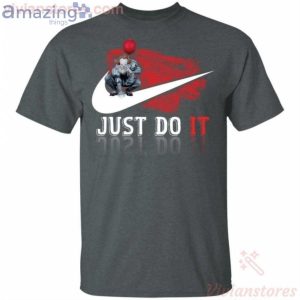 Just Do It Pennywise On The Swoosh Halloween T-Shirt Product Photo 2