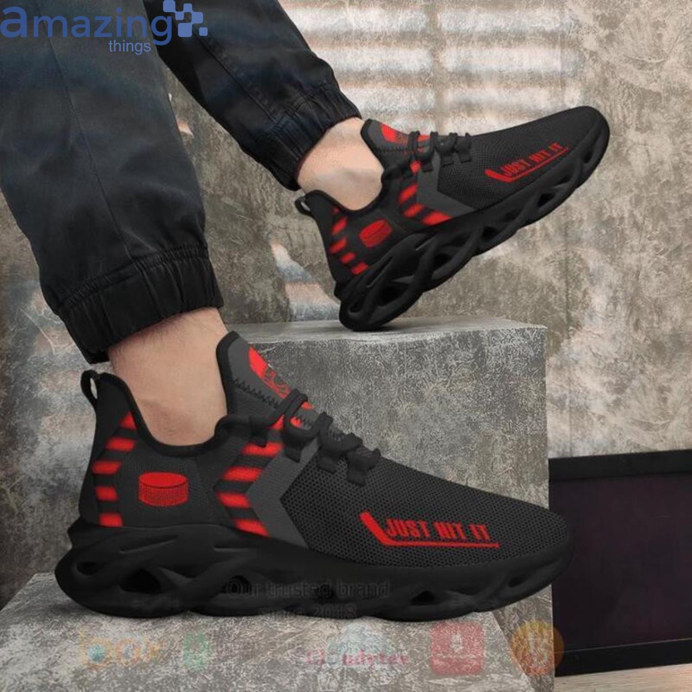 Just Hit It Clunky Max Soul Black Sneaker image Just Hit It Clunky Max Soul Black Sneaker Product Photo 2