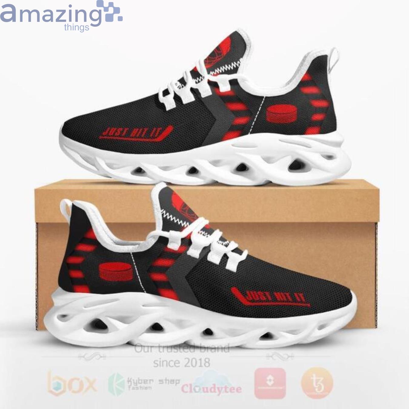 Just Hit It Clunky Max Soul Black Sneaker image Just Hit It Clunky Max Soul Black Sneaker Product Photo 3