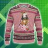 Kamado Nezuko Cute Christmas Ugly Sweater Demon Slayer Anime 3D Sweater
