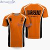 Karasuno Libero Cosplay Costume Haikyuu Anime Merch Printed 3D T-Shirt