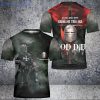Knight Warrior God Bring Me This Far God Did 3D T-Shirt