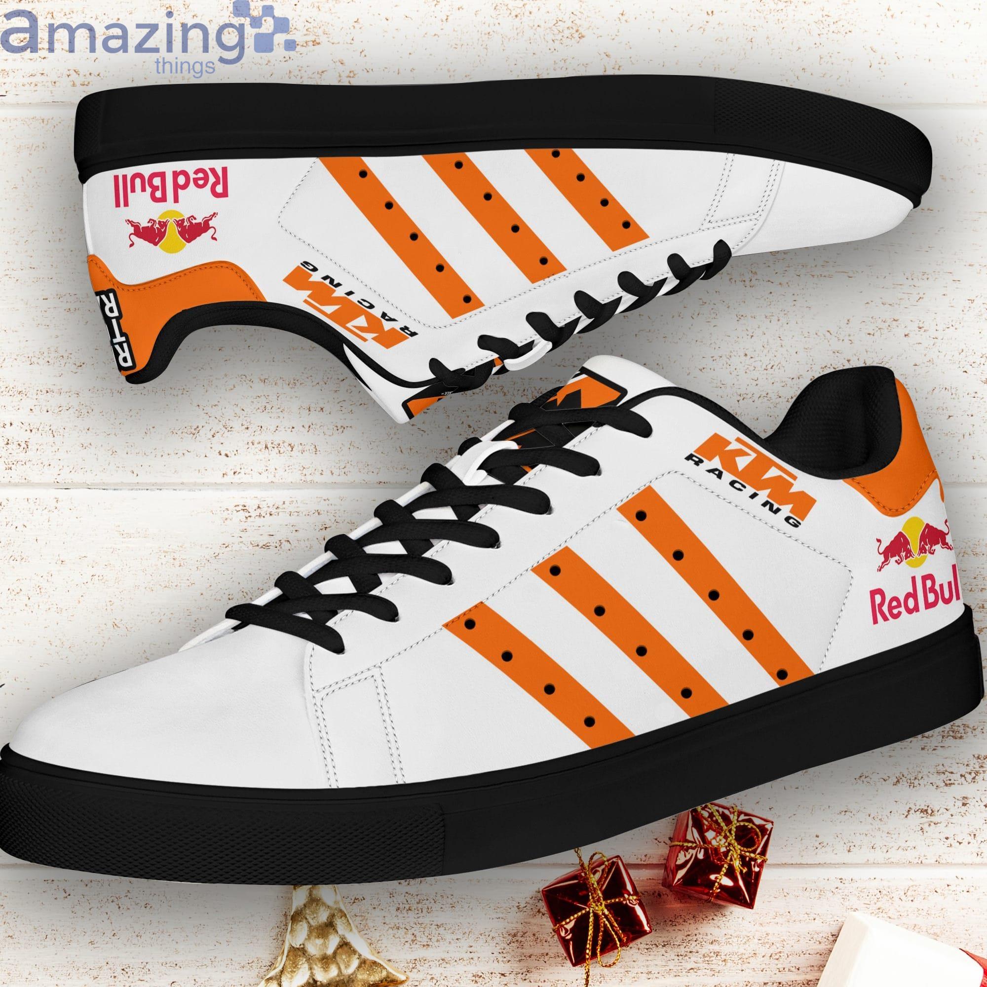 Ktm Racing Orange Striped Stan Smith Low Top Skate Shoes Product Photo 1 Ktm Racing Orange Striped Stan Smith Low Top Skate Shoes Product Photo 1