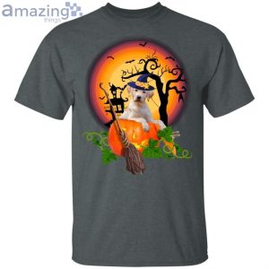 Labrador Retriever In The Pumpkin Halloween T-Shirt Product Photo 2