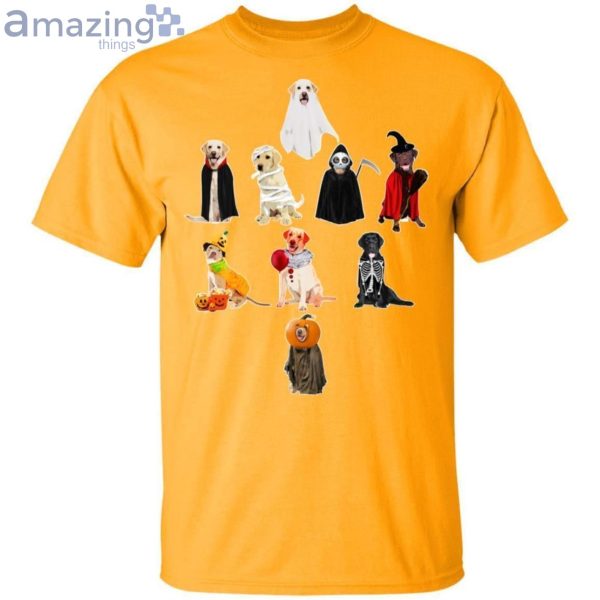 Labrador Retrievers In Halloweens Funny T-Shirt Product Photo 2