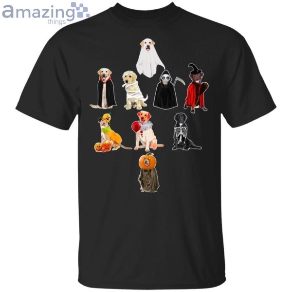 Labrador Retrievers In Halloweens Funny T-Shirt Product Photo 1