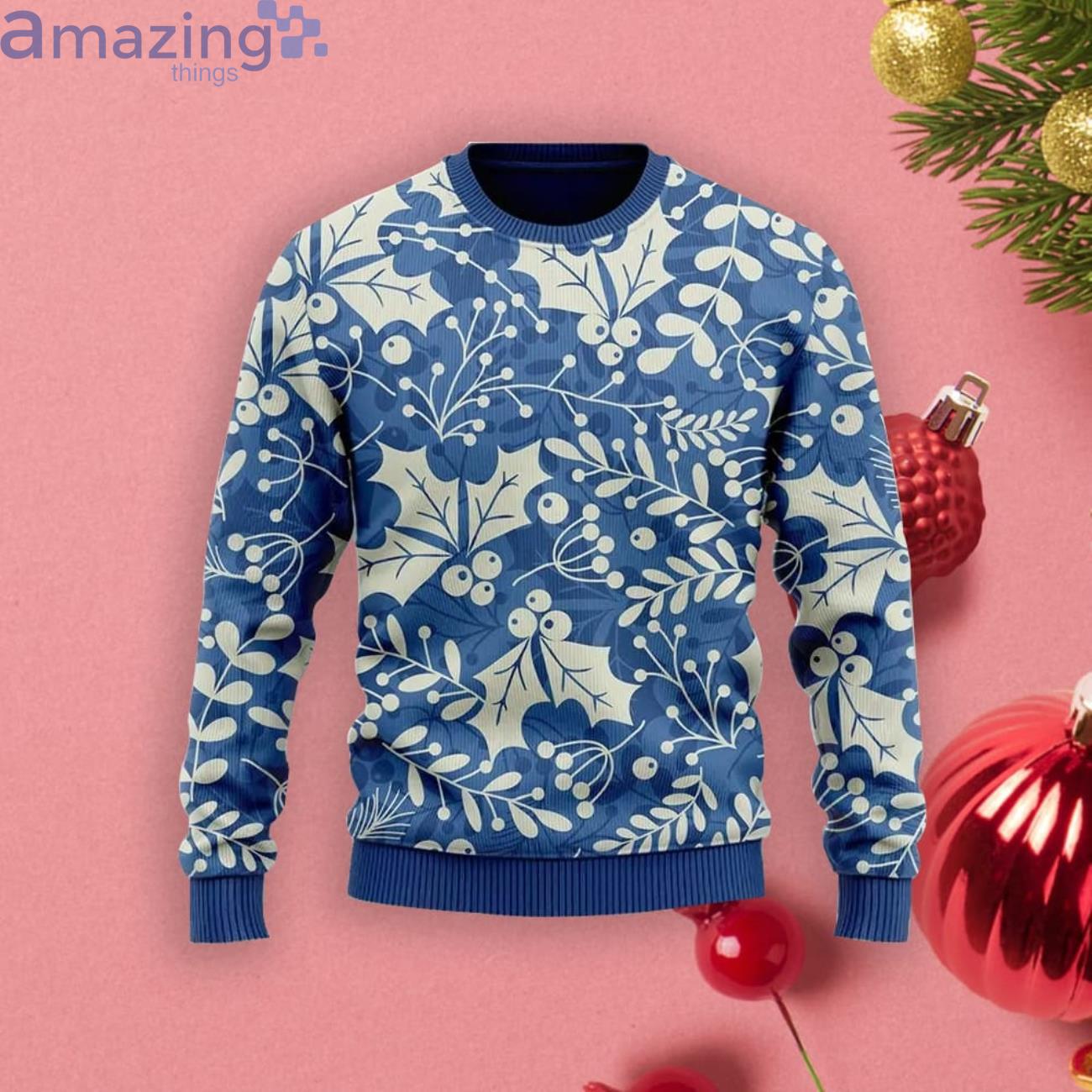 Leaves Pattern Christmas Gift Ugly Christmas Sweater Product Photo 1 Leaves Pattern Christmas Gift Ugly Christmas Sweater Product Photo 1