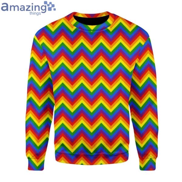 LGBT Seamless Ugly Christmas Sweater