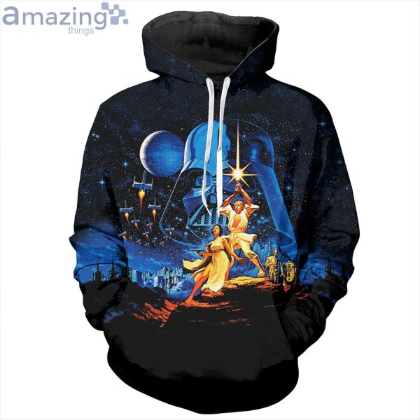 Lightsaber Battles Star Wars All Over Print 3D Hoodieproduct photo 1
