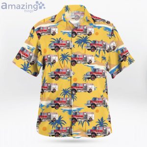 Lincoln City Oregon North Lincoln Fire & Rescue Hawaiian Shirt Product Photo 2
