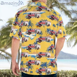 Lincoln City Oregon North Lincoln Fire & Rescue Hawaiian Shirt Product Photo 4