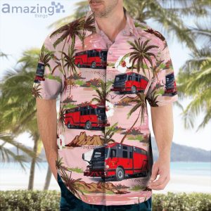 Lincoln County Fire Protection District Troy Missouri Hawaiian Shirt Product Photo 3