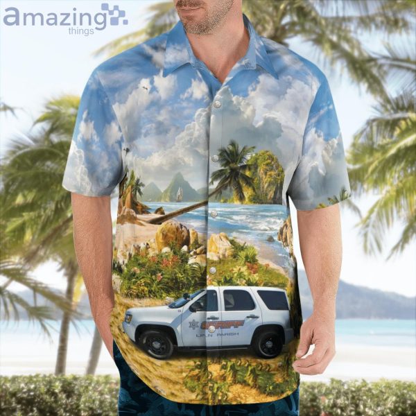 Lincoln Parish Sheriff Ruston Louisiana Hawaiian Shirt Product Photo 3