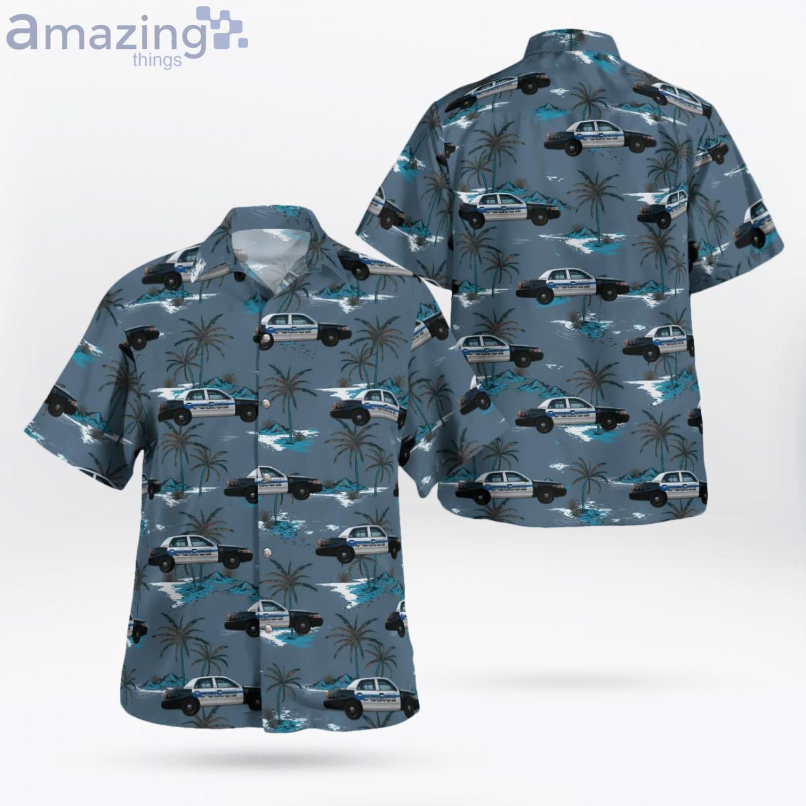 Lincolnwood Illinois Lincolnwood Police Department Hawaiian Shirt image Lincolnwood Illinois Lincolnwood Police Department Hawaiian Shirt Product Photo 1 Product photo 1