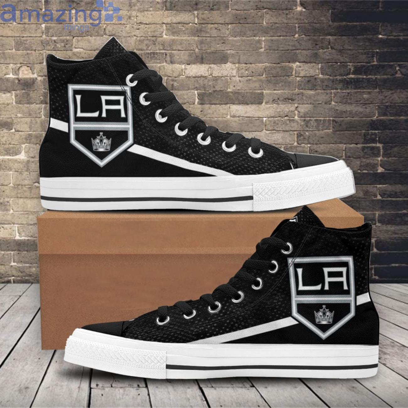 Los Angeles Kings Team Sport Lover High Top Shoes Product Photo 1