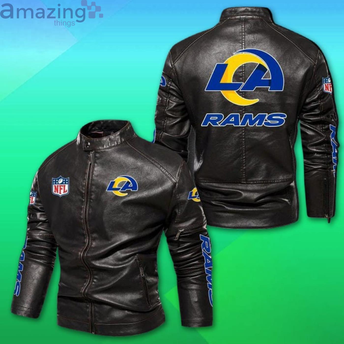 Men's Nfl Oversized La Rams Bomber Jacket