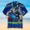 Los Angeles Rams Print Fans Gift Logo Sport Lover Hawaiian Shirt