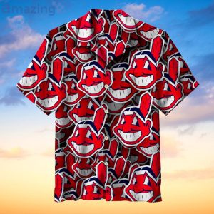 Love Mlb Cleveland Indians Smile Funny Hawaiian Shirt Product Photo 1