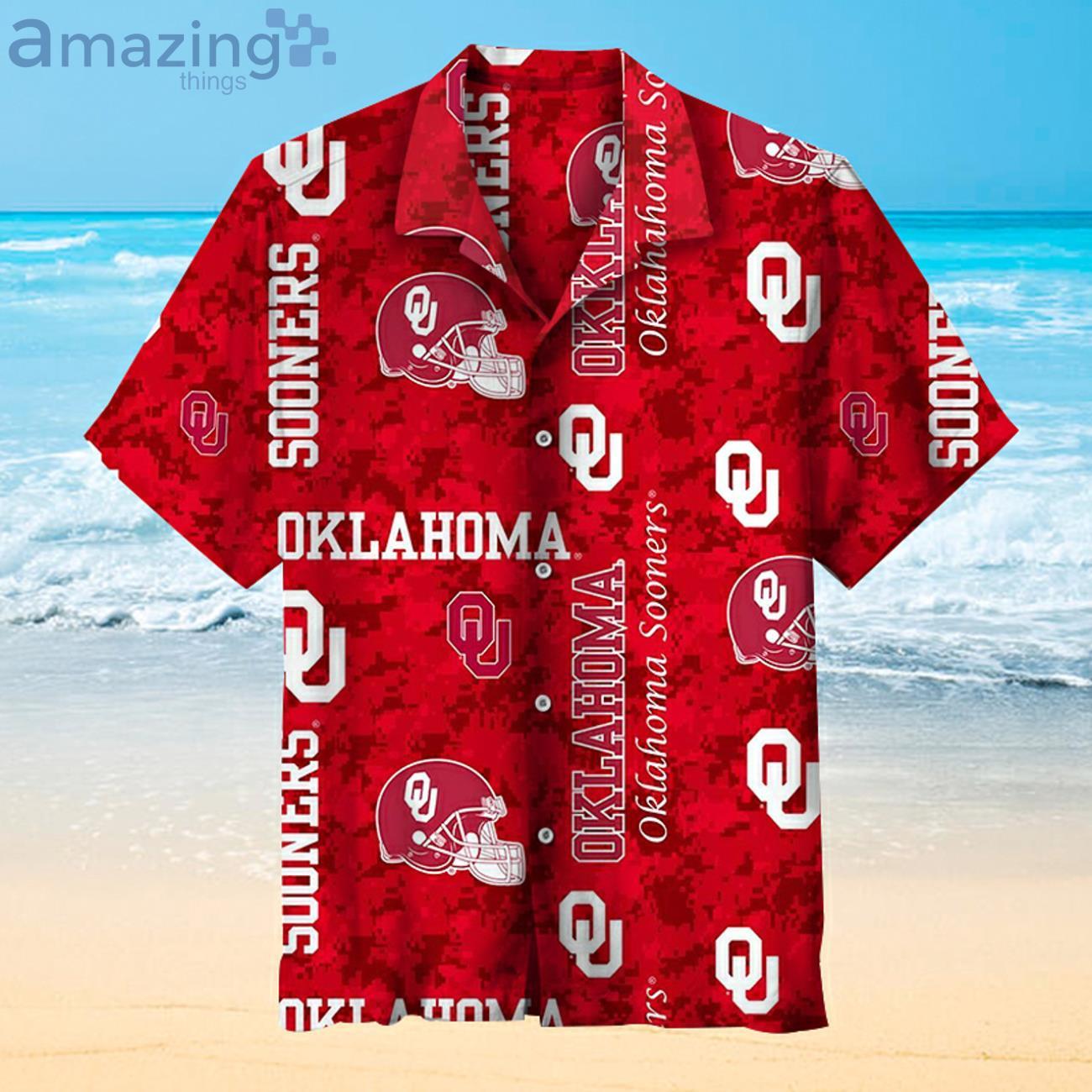 Love University Of Oklahoma Vintage Fans Gift Logo Sport Lover Hawaiian Shirt image Love University Of Oklahoma Vintage Fans Gift Logo Sport Lover Hawaiian Shirt Product Photo 1 Product photo 1