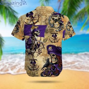 LSU Tigers Pirates Fans Pirates Skull Hawaiian Shirtproduct photo 3