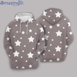 Lush Decor Star Pattern All Over Print 3D Hoodieproduct photo 3