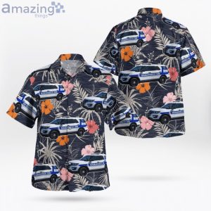 Mamaroneck New York Mamaroneck Ems Ford Utility Interceptor Fly Car Hawaiian Shirt Product Photo 1