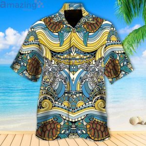 Mandala Turtle Hawaiian Shirt For Men And Womenproduct photo 1