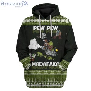 Mando And Baby Star War Knitting Pattern All Over Print 3D Hoodieproduct photo 1