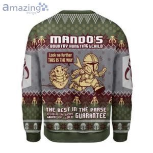 Mando's Bountry Hungting Christmas Ugly Sweater Product Photo 2